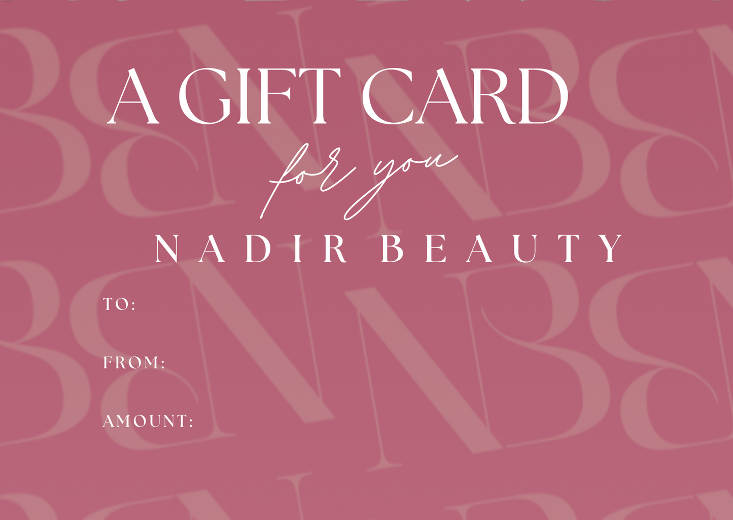 Gift card